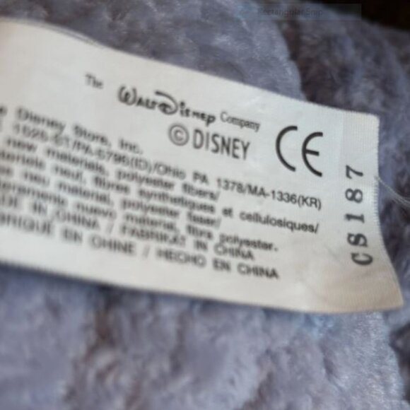 Vtg Disney Store Stuffed Plush Chenille Winnie The Pooh Eeyore Donkey - Picture 4 of 5